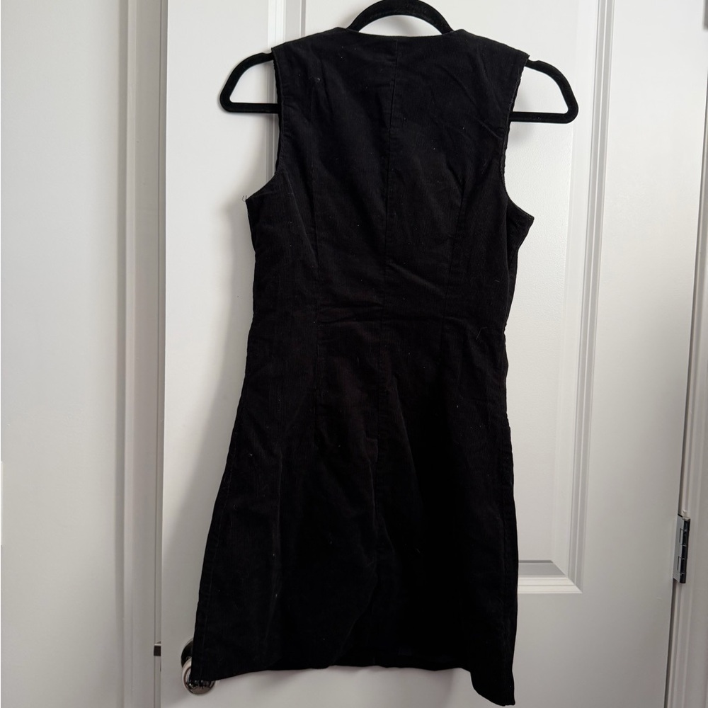 Francesca's Collections Suzanne corduroy button up mini dress - Picture 2 of 7
